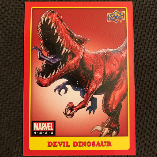 Marvel Ages 2021 - 156 - Devil Dinosaur Vintage Trading Card Singles Upper Deck   