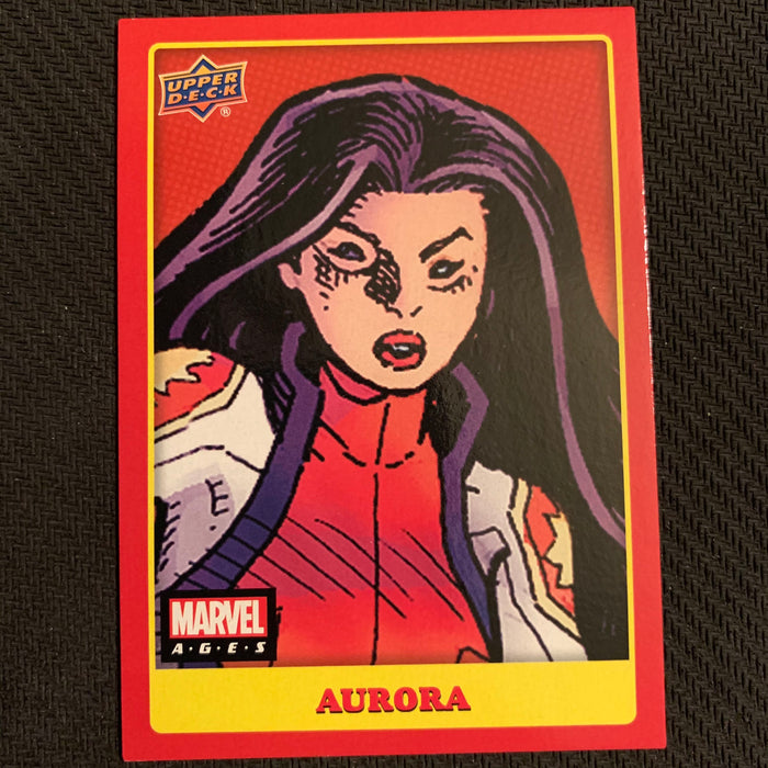 Marvel Ages 2021 - 149SP - Auora Vintage Trading Card Singles Upper Deck   