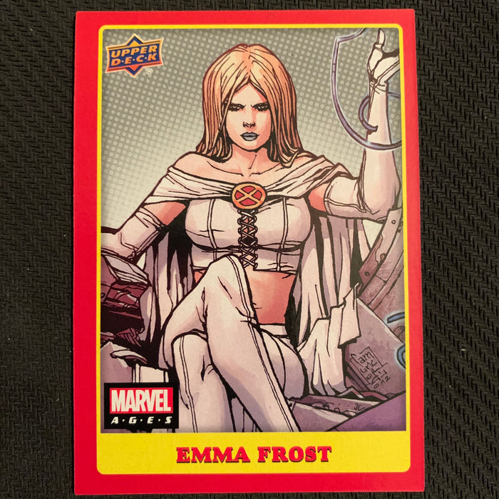 Marvel Ages 2021 - 147 - Emma Frost Vintage Trading Card Singles Upper Deck   