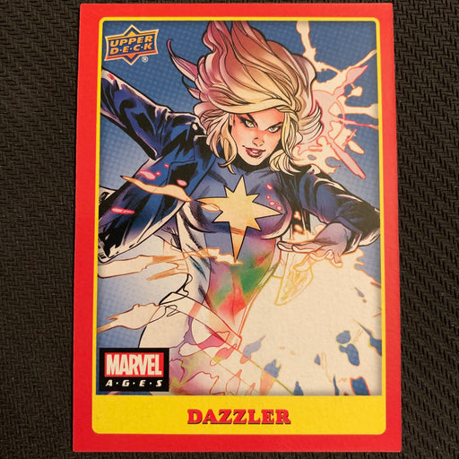 Marvel Ages 2021 - 145 - Dazzler Vintage Trading Card Singles Upper Deck   