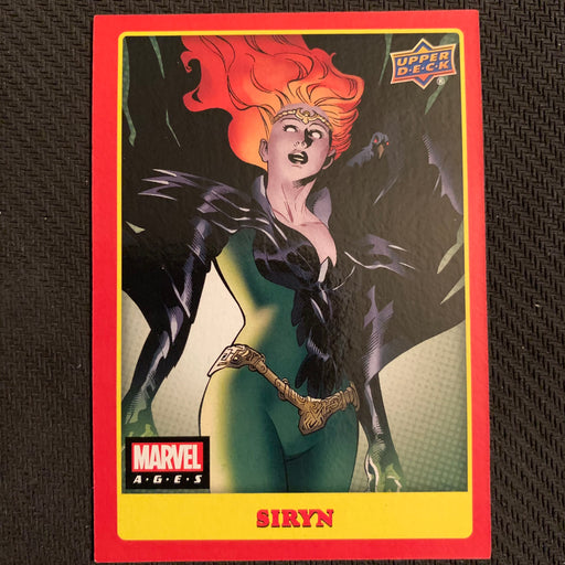 Marvel Ages 2021 - 137 - Siryn Vintage Trading Card Singles Upper Deck   