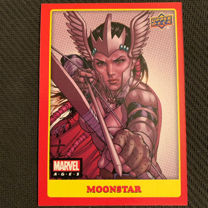 Marvel Ages 2021 - 127 - Moonstar Vintage Trading Card Singles Upper Deck   