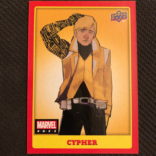 Marvel Ages 2021 - 119 - Cypher Vintage Trading Card Singles Upper Deck   