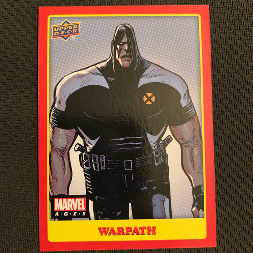 Marvel Ages 2021 - 115 - Warpath Vintage Trading Card Singles Upper Deck   