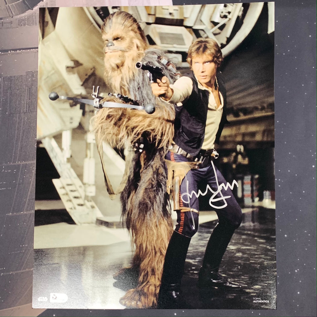 Star Wars Topps Authentics Harrison Ford as Han Solo Autograph