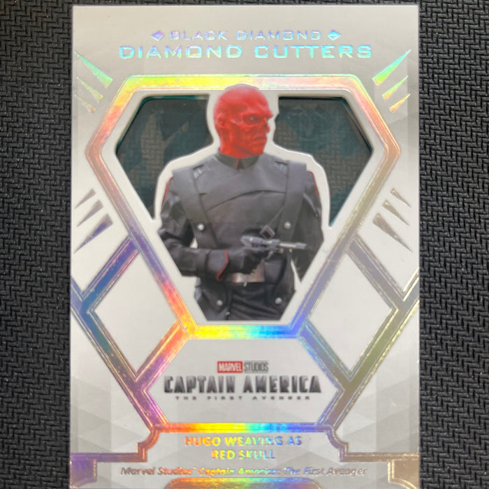 Marvel Black Diamond 2021 - DC-9 - Hugo Weaving as Red Skull - Diamond Cutters Vintage Trading Card Singles Upper Deck   