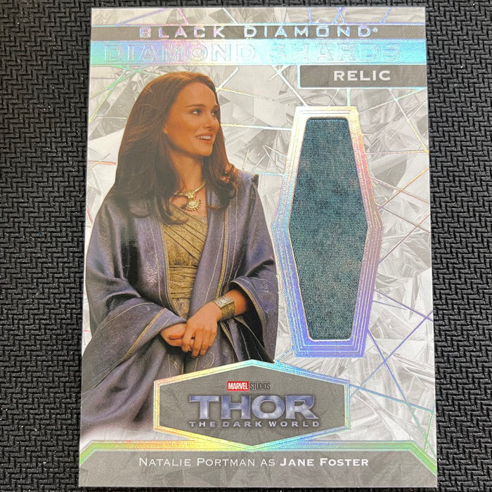 Marvel Black Diamond 2021 - DS-NP - Natalie Portman as Jane Foster -Diamond Shards Relic Vintage Trading Card Singles Upper Deck   