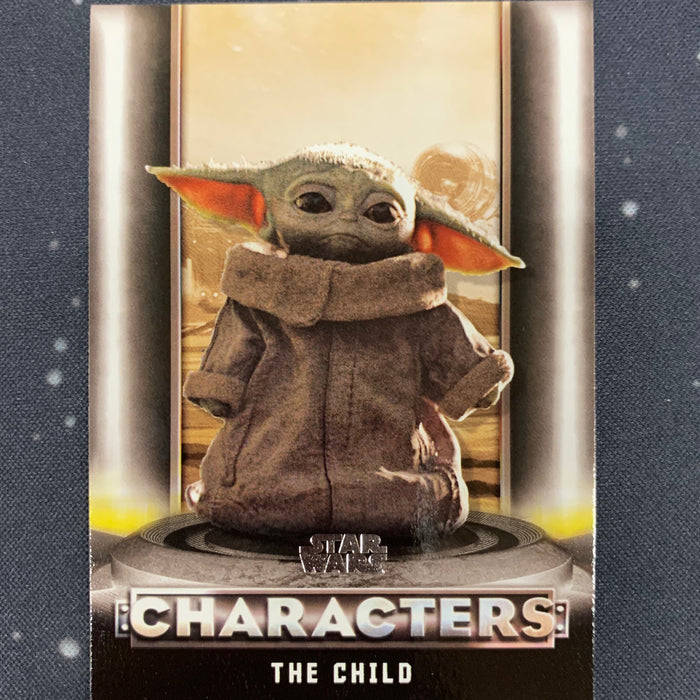 Star Wars - The Mandalorian 2020 -  C-02 - The Child Vintage Trading Card Singles Topps   