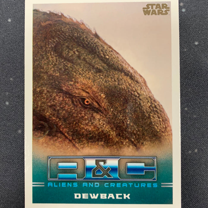 Star Wars - The Mandalorian 2020 -  AC-08 - Dewback Vintage Trading Card Singles Topps   