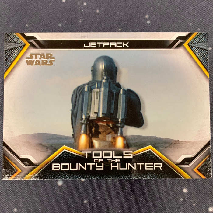 Star Wars - The Mandalorian 2020 -  TB-10 - Jetpack Vintage Trading Card Singles Topps   