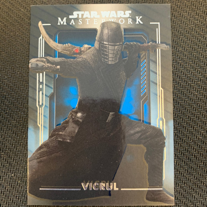 Star Wars Masterwork 2020 - 041 - Vicrul - Blue Parallel Vintage Trading Card Singles Topps   