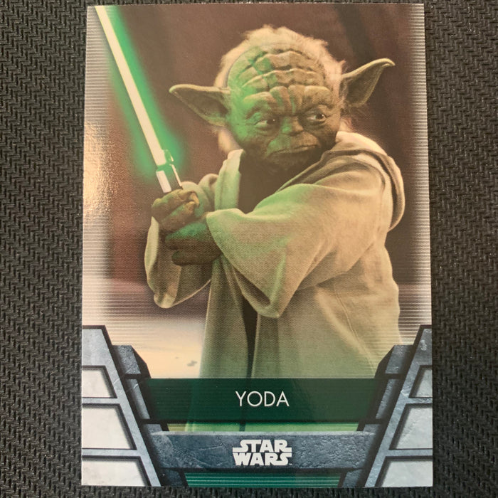 Star Wars Holocron 2020 - Jedi-06 Yoda Vintage Trading Card Singles Topps   