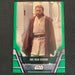 Star Wars Holocron 2020 - Jedi-05 Obi-Wan Kenobi - Green Parallel Vintage Trading Card Singles Topps   