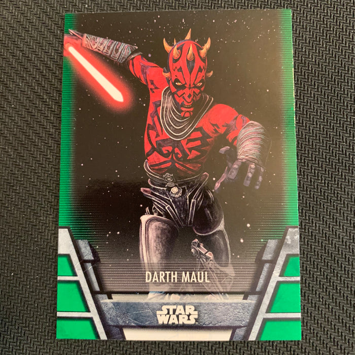 Star Wars Holocron 2020 - N-17 Darth Maul - Green Parallel Vintage Trading Card Singles Topps   