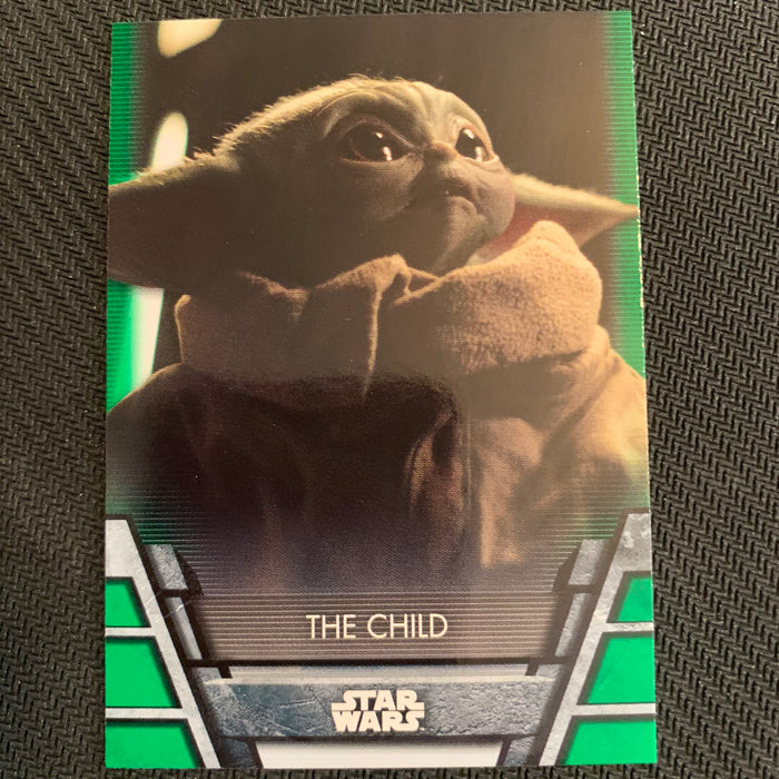 Star Wars Holocron 2020 - N-21 The Child - Green Parallel Vintage Trading Card Singles Topps   