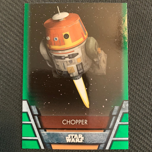 Star Wars Holocron 2020 - PX-06 Chopper - Green Parallel Vintage Trading Card Singles Topps   