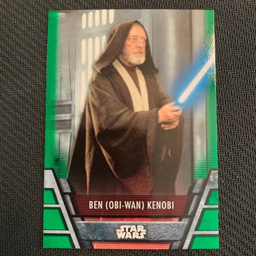 Star Wars Holocron 2020 - Reb-05 Ben (Obi-Wan) Kenobi - Green Parallel Vintage Trading Card Singles Topps   