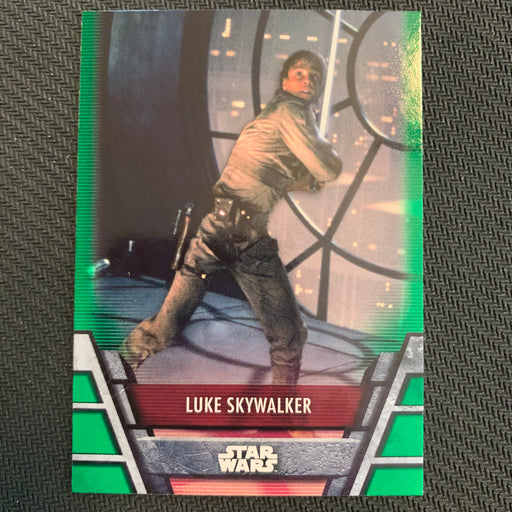 Star Wars Holocron 2020 - Reb-08 Luke Skywalker - Green Parallel Vintage Trading Card Singles Topps   