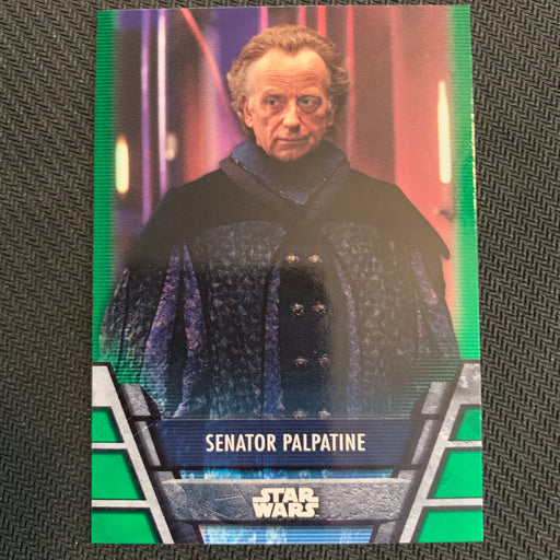 Star Wars Holocron 2020 - Rep-03 Senator Palpatine - Green Parallel Vintage Trading Card Singles Topps   