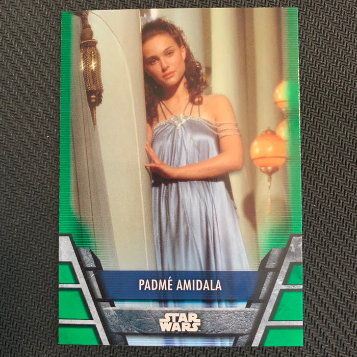 Star Wars Holocron 2020 - Rep-11 Padmé Amidala - Green Parallel Vintage Trading Card Singles Topps   