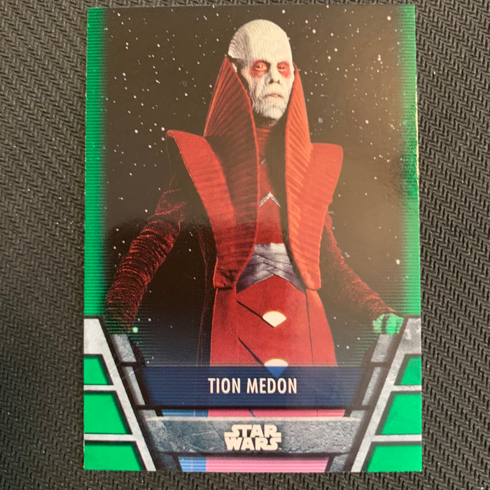 Star Wars Holocron 2020 - Rep-15 Tion Medon - Green Parallel Vintage Trading Card Singles Topps   