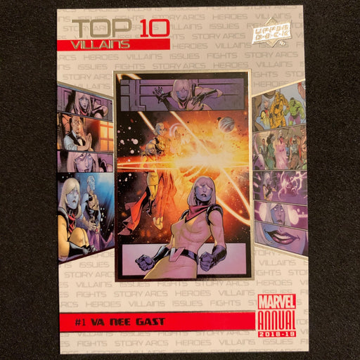 Marvel Annual 2018-19 - TV01 - Va Nee Gast Vintage Trading Card Singles Upper Deck   