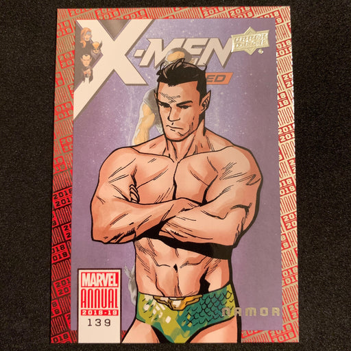 Marvel Annual 2018-19 - 139 - Namor Vintage Trading Card Singles Upper Deck   