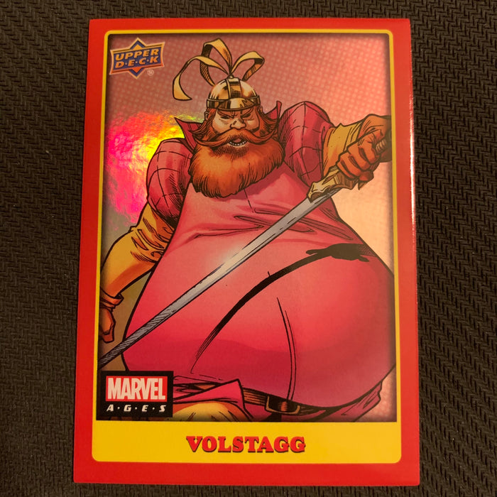 Marvel Ages 2021 - 255F - Volstagg Vintage Trading Card Singles Upper Deck   