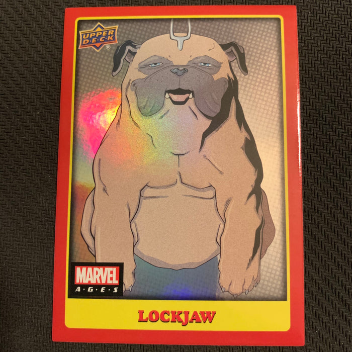 Marvel Ages 2021 - 246F - Lockjaw Vintage Trading Card Singles Upper Deck   