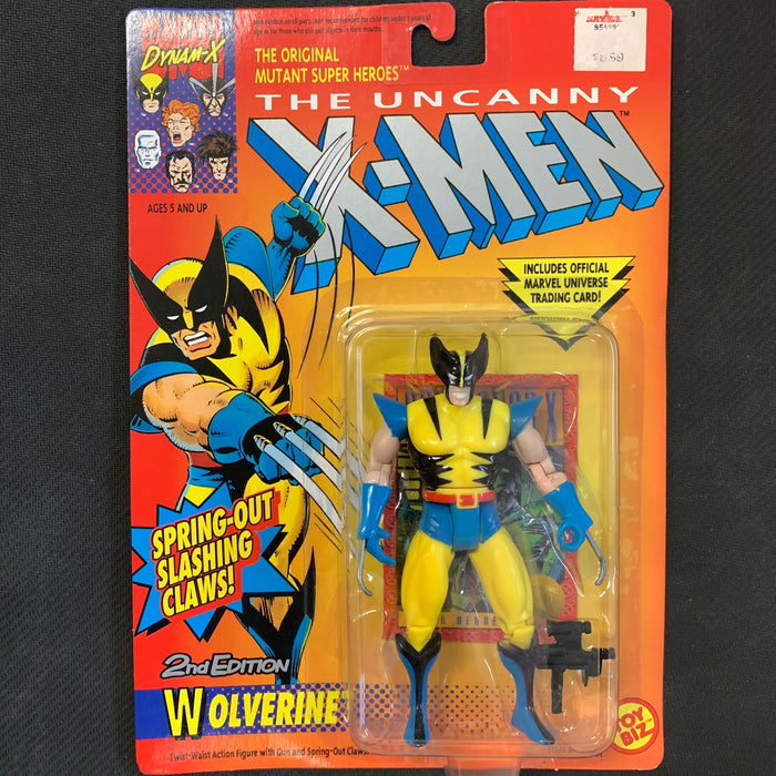 X-Men Toybiz - Wolverine 2nd Edition - in Package Vintage Toy Heroic Goods and Games   