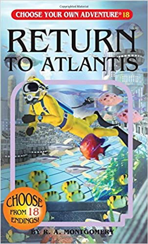 Choose Your Own Adventure - Return to Atlantis Book Heroic Goods and Games   