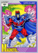 Marvel Universe 1991 - 057 - Magneto Vintage Trading Card Singles Impel   