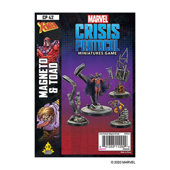 Marvel: Crisis Protocol - Magneto & Toad Character Pack Board Games ASMODEE NORTH AMERICA   