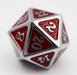 Foam Brain Dice - Crimson Mesh RPG Set Accessories Foam Brain   