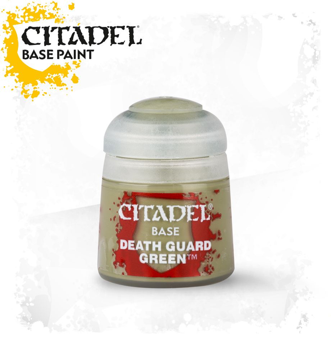 Citadel Paint: Base - Death Guard Green Paint GAMES WORKSHOP RETAIL, IN   