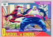 Marvel Universe 1991 - 126 - Daredevil vs. Kingpin Vintage Trading Card Singles Impel   