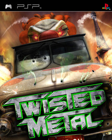 Twisted Metal: Head-On (2005) PSP box cover art - MobyGames